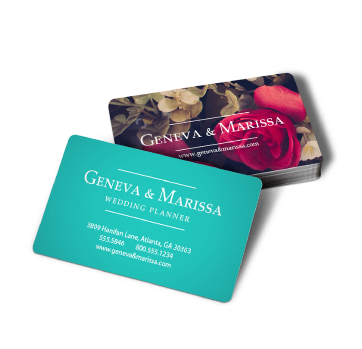 Executive Matt Laminated 400GSM Business Cards - Image 2