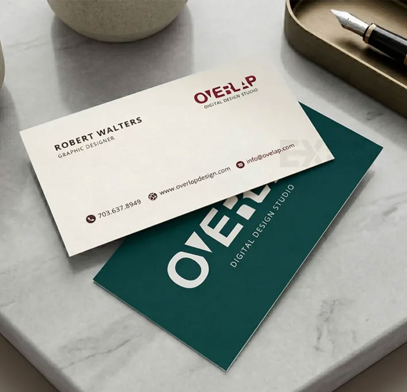 Premium PVC Plastic Business Cards | Waterproof & Tear-Resistant - Image 3